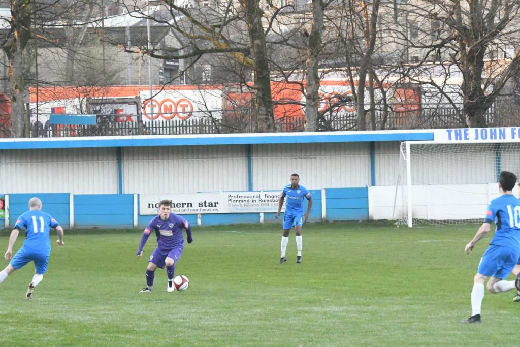City of Liverpool in action against Ramsbottom