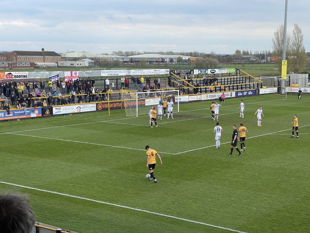 Southport in action against Fylde