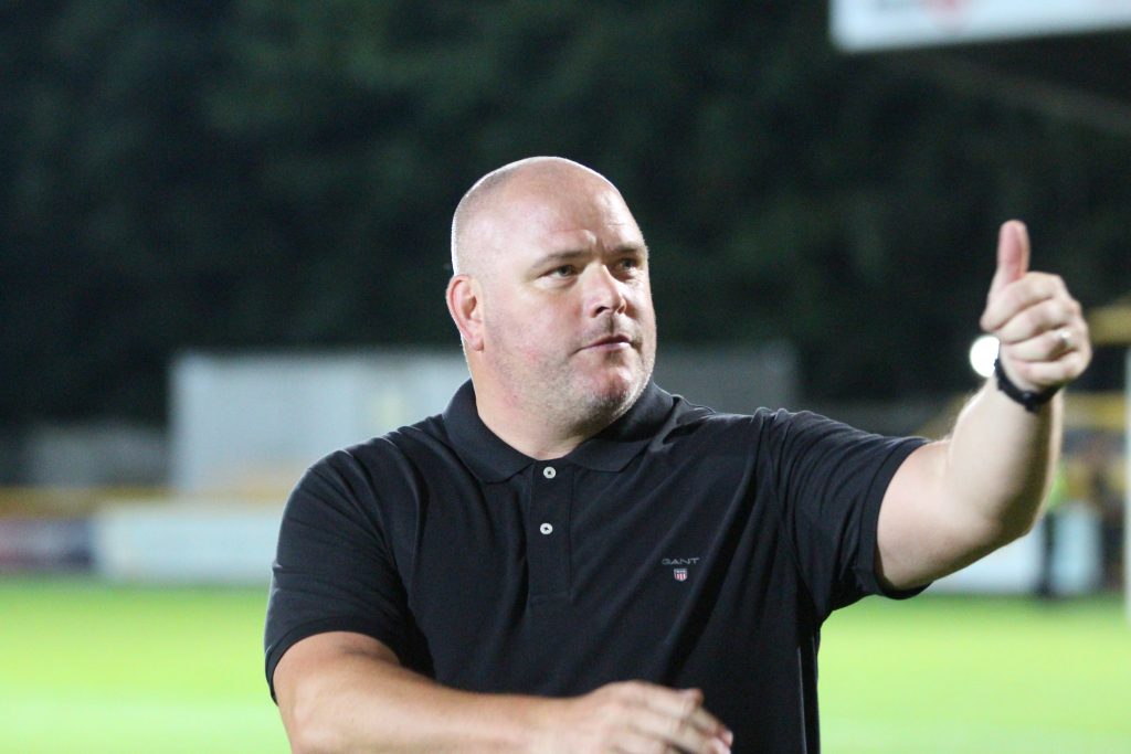 Southport manager Jim Bentley